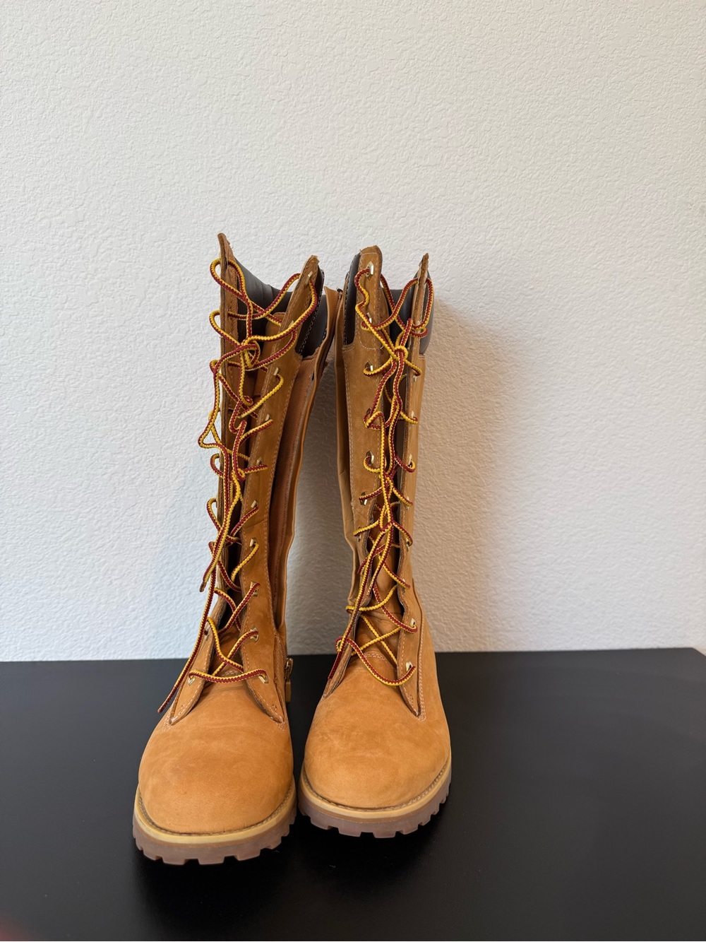 Timberland Tall Lace-Up Tan Women's Boots
